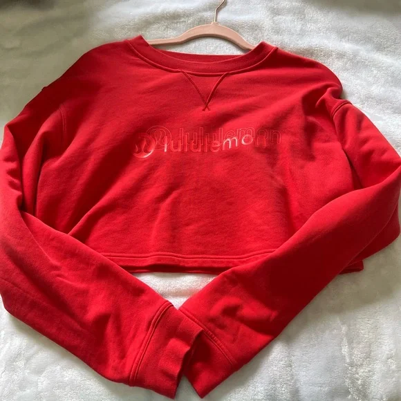 Lululemon Cropped Crewneck - Picture 2 of 6